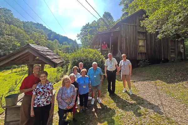 A scene from the Country Music Highway, home of Loretta Lynn