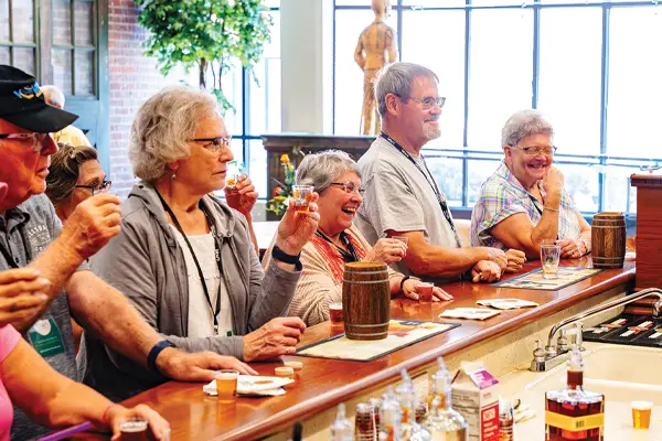 A display of Appalachian arts and culture